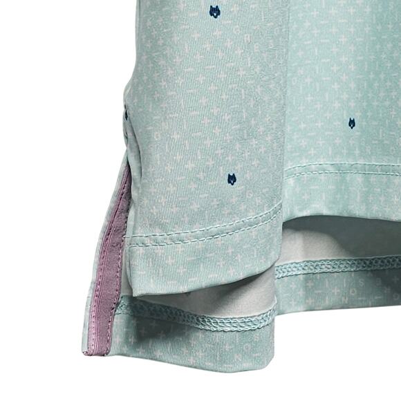 Greyson Performance Golf Polo Shirt All Over Wolf Print Mens XL - Picture 10 of 13